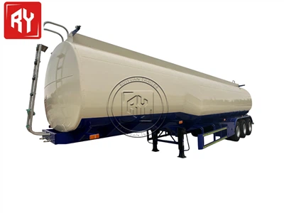 3 Axle 45000L Carbon Steel Tanker Semi Trailer